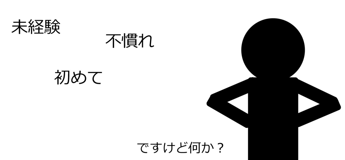 はじめての感じだけどなにか？